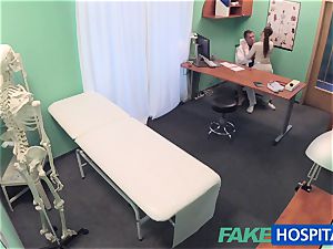 FakeHospital medic gets wonderful patients muff moist